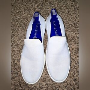 Rothys white slip on sneakers 9